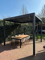Pergola / terras overkapping 3x3m met verstelbaar louvre dak, Tuin en Terras, Ophalen, Zo goed als nieuw, Tuinpaviljoen