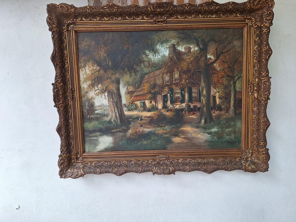 Schilderij Anton Muller (1887-1970), Ophalen of Verzenden