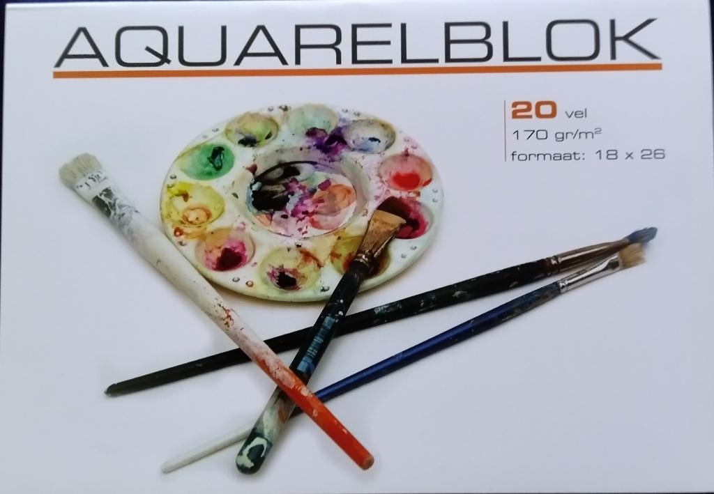 Aquarelblok, Hobby en Vrije tijd, Schilderen, Ophalen of Verzenden, Nieuw, Overige typen