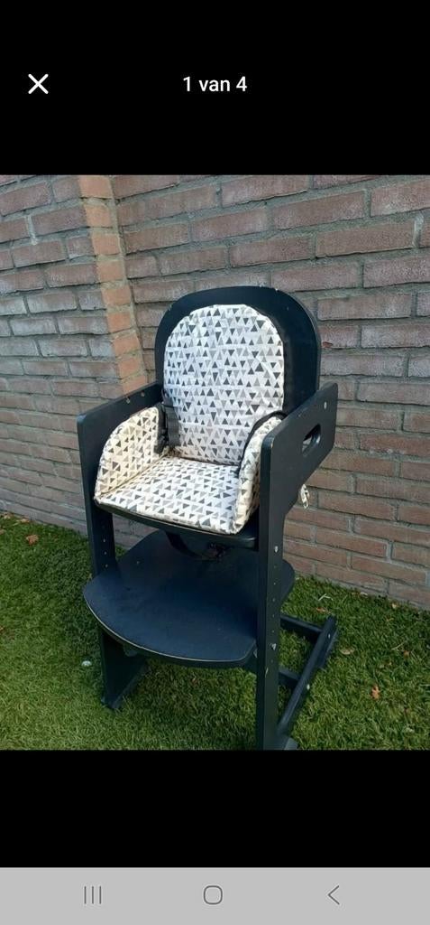 Kinderstoel in hoogte verstelbaar, Kinderen en Baby's, Kinderstoelen, Ophalen, Gebruikt, Meegroeistoel