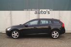 Volvo V60 1.6 T3 150pk Kinetic -ECC-PDC-XENON-CRUISE-, Gebruikt, 4 cilinders, 150 pk, LED verlichting