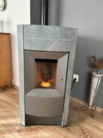 Rika Pelletkachel met Speksteen - Nette Staat, Gebruikt, Ophalen of Verzenden, Pelletkachel, Vrijstaand