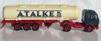 Herpa: Mercedes-Benz met tankoplegger "Alfred Talke", Hobby en Vrije tijd, Modelauto's | 1:87, Ophalen of Verzenden, Gebruikt