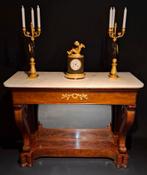 Antieke empire trumeau, Ophalen