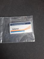 Naamplaat politie Schiphol, Ophalen of Verzenden, Nederland, Embleem of Badge
