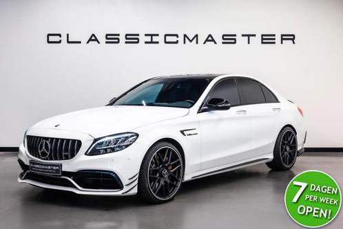 Mercedes-Benz C-Klasse AMG 63 S (bj 2020, semi-automaat), Auto's, Mercedes-Benz, Bedrijf, Te koop, C-Klasse, 360° camera, ABS