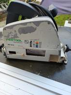 Festool Invalzaag ATF 55 E met geleiderails, Doe-het-zelf en Verbouw, Ophalen, Gebruikt, Invalzaag, 600 tot 1200 watt