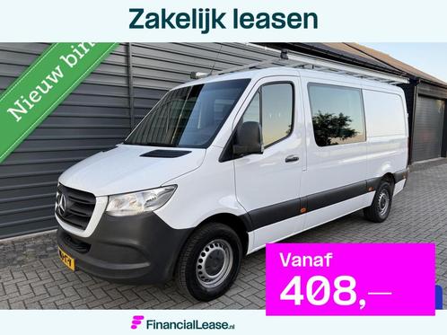 Mercedes Sprinter bestel 314 2.2 CDI L2 Dubbel Cabine Automa, Auto's, Bestelauto's, Bedrijf, Lease, Financial lease, ABS, Airconditioning