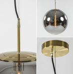 Ronde hanglamp Medina Light & Living antiek brons & amber, Huis en Inrichting, Lampen | Hanglampen, Ophalen of Verzenden, Zo goed als nieuw