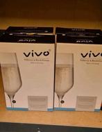 Ah vivo villeroy en boch kristal glas champagne glazen, Glas, Glas of Glazen, Ophalen of Verzenden, Effen