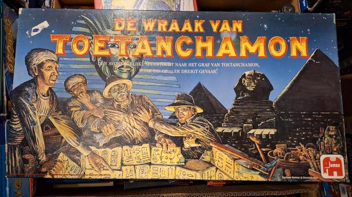 De Wraak van Toetanchamon - Bordspel, Hobby en Vrije tijd, Gezelschapsspellen | Bordspellen, Gebruikt, Een of twee spelers, Drie of vier spelers