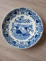 Delfts Blauw Bord Petrus Regout Fantasie, Antiek en Kunst, Antiek | Wandborden en Tegels, Ophalen