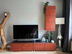 tv meubel kersenhouten look, Kersenhout, Gebruikt, 150 tot 200 cm, Minder dan 100 cm