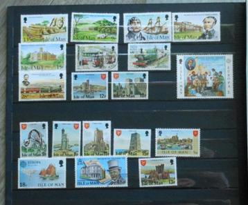 Kavel ka-01 postzegels Kanaaleilanden 60 stuks   beschikbaar voor biedingen