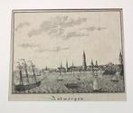 kopergravure Antwerpen 18e eeuw, Ophalen of Verzenden