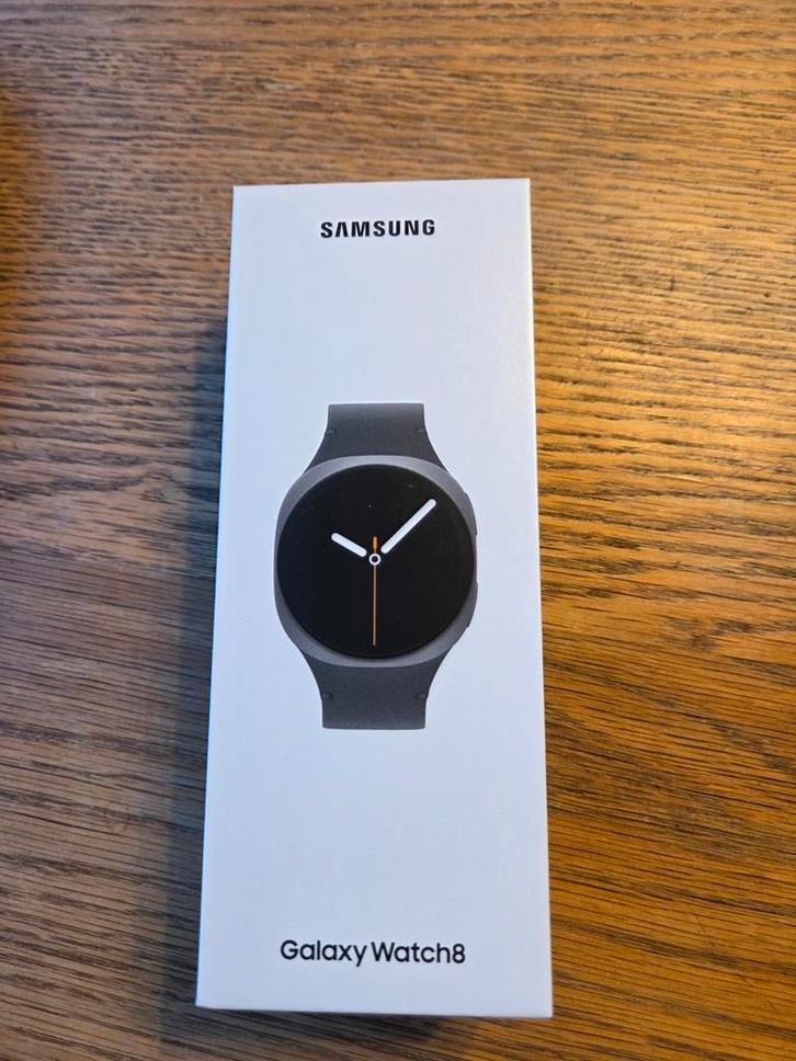 Samsung Galaxy Watch8 - Nieuw in doos!, Sieraden, Tassen en Uiterlijk, Smartwatches, Nieuw, Android, Zwart, Afstand, Calorieverbanding