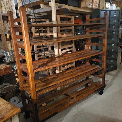 Prachtige oude bakkerskar, broodrek, Antiek en Kunst, Curiosa en Brocante, Ophalen