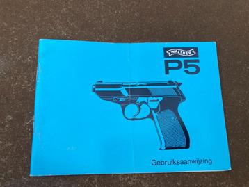 Nederland Voorschrift Politie Pistool Walther P5 - oud model beschikbaar voor biedingen