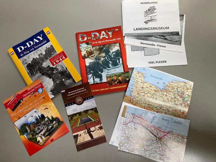 D-Day documentatie over de slag van Normandië WO II, Verzamelen, Militaria | Tweede Wereldoorlog, Landmacht, Boek of Tijdschrift