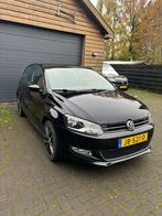 Volkswagen Polo 1.2 TSI 77KW 2010 Zwart + nieuwe apk!, Voorwielaandrijving, Zwart, 988 kg, 1200 kg