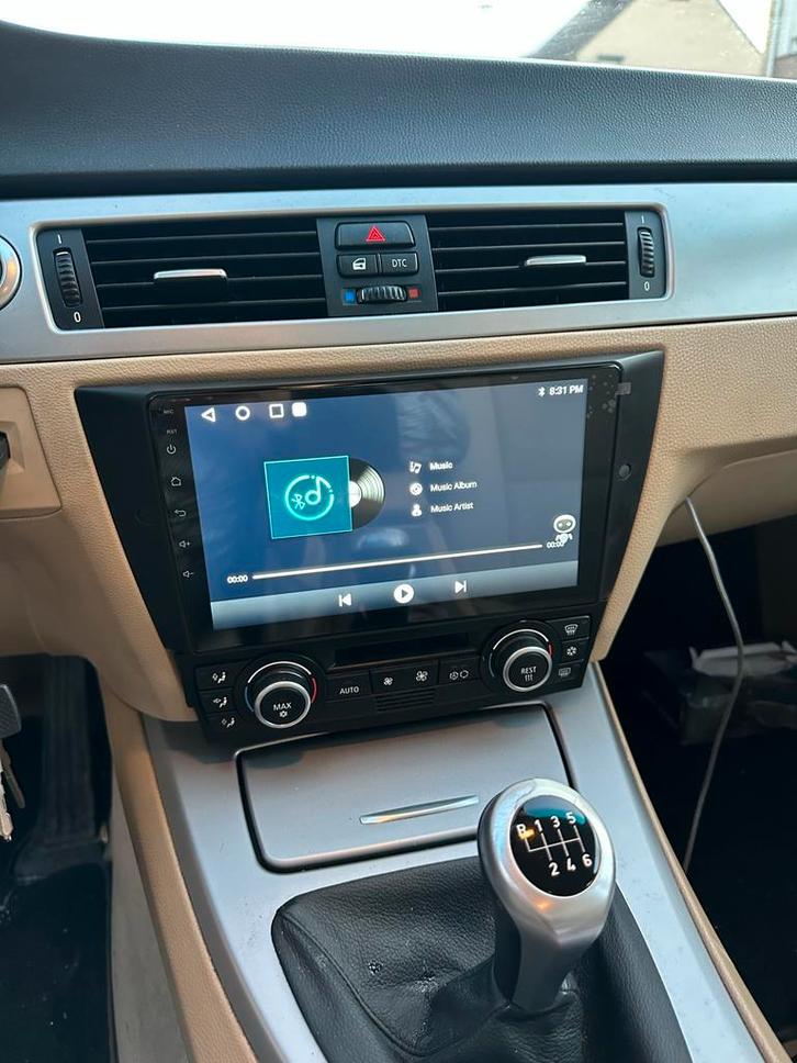 BMW CarPlay Android Auto Radio BMW E90 E91 E92 E93, Auto diversen, Autoradio's, Zo goed als nieuw, Ophalen of Verzenden