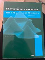 SPSS Werkboek Statistisch onderzoek - Dr. Jan van Dalen, Ophalen of Verzenden, Gelezen, Software