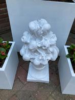 Betonnen Tuinbeeld Fruitmand, Tuin en Terras, Ophalen of Verzenden, Zo goed als nieuw, Beton, Overige typen