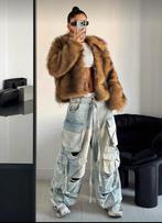 Fur coat jas ️, Kleding | Dames, Jassen | Winter, Beige, Nieuw, Ophalen of Verzenden, Maat 36 (S)