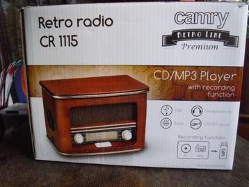 retro radio/cd/mp3 speler beschikbaar voor biedingen