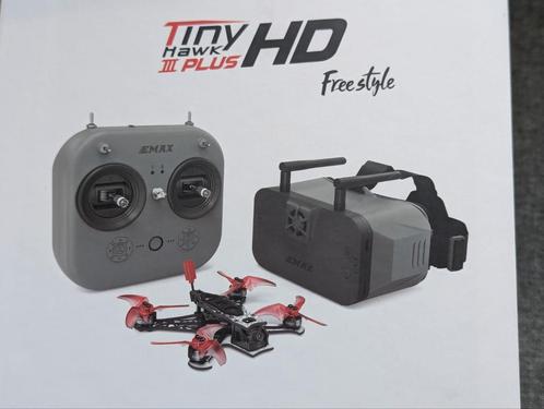 EMAX TinyHawk Freestyle 3+ HD - RTF FPV Drone, Audio, Tv en Foto, Drones, Zo goed als nieuw, Drone met camera, Ophalen of Verzenden