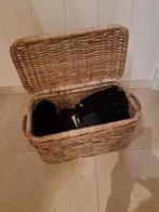 2 rieten opbergmanden, Ophalen, Gebruikt, Mand, Riet