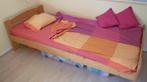 Bed bedframe ledikant 1 persoons vuren incl. lattenbodem, Gebruikt, 90 cm, Eenpersoons, Ophalen of Verzenden