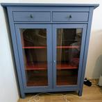 Geverfde IKEA Hemnes vitrinekast / dressoir, Ophalen, Gebruikt, 100 tot 150 cm, 50 tot 100 cm