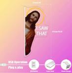 Jezus ''I Saw That'' led bord, Ophalen of Verzenden, Zo goed als nieuw