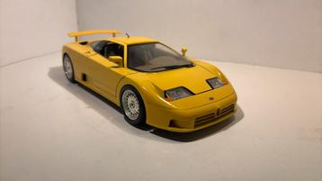 Bugatti eb110 yellow Bburago 1.18 beschikbaar voor biedingen