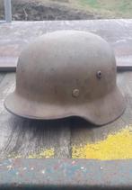 Duitse helm m35 zuidfront WWII WO2, Verzamelen, Militaria | Tweede Wereldoorlog, Verzenden, Duitsland, Helm of Baret