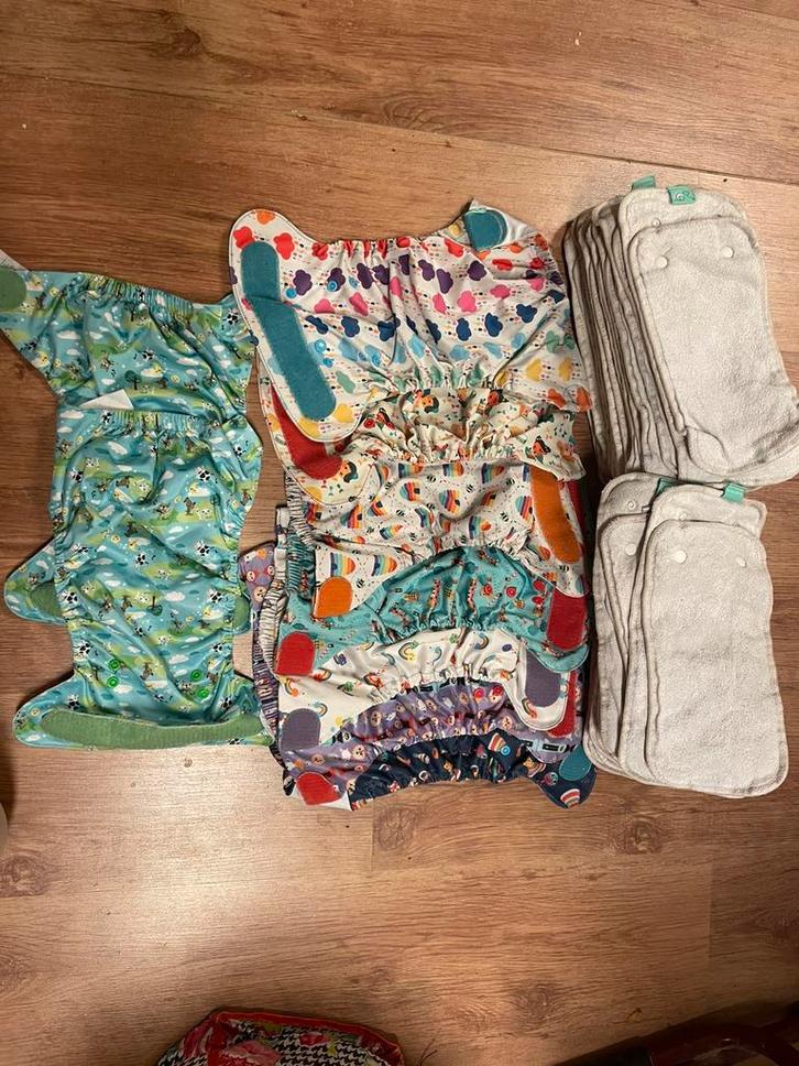 Totsbots herbruikbare luier pakket Peanut wrap, Kinderen en Baby's, Babykleding | Overige, Zo goed als nieuw, Jongetje of Meisje