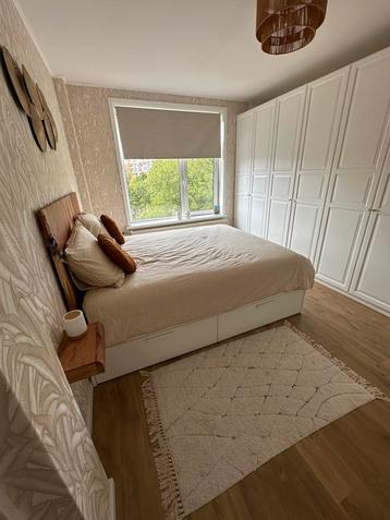 IKEA Brimnes bed + z.g.a.n. matras beschikbaar voor biedingen