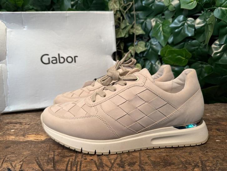 Nieuwe sneakers van Gabor maat 41 (wijdte H), Kleding | Dames, Schoenen, Nieuw, Sneakers of Gympen, Beige, Ophalen of Verzenden