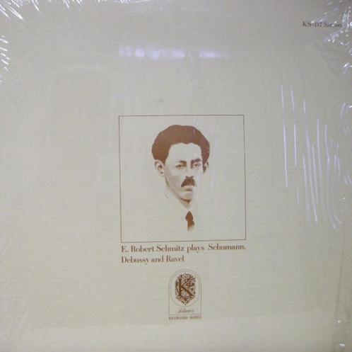 E Robert Schmitz Plays Schumann, Debussy And Ravel, Cd's en Dvd's, Vinyl | Klassiek, Zo goed als nieuw, Overige typen, 12 inch