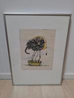 Schets van Oost-Indische inkt door Jan This 1980, Antiek en Kunst, Ophalen