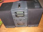 Stereo torentje met cassettedeck en cd speler. Supertech., Audio, Tv en Foto, Stereo-sets, Overige merken, Cassettedeck, Zo goed als nieuw