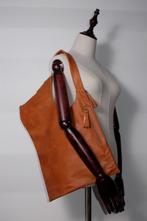 Leder bruin (sample) schoudertas, Ophalen of Verzenden, Nieuw, Bruin, Leer