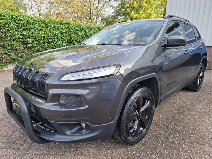 Jeep Cherokee VAN 2.2 GRIJS KENTEKEN LEER/XENON/NAVI/PDC 200, Auto's, Bestelauto's, Bedrijf, Te koop, Airbags, Airconditioning