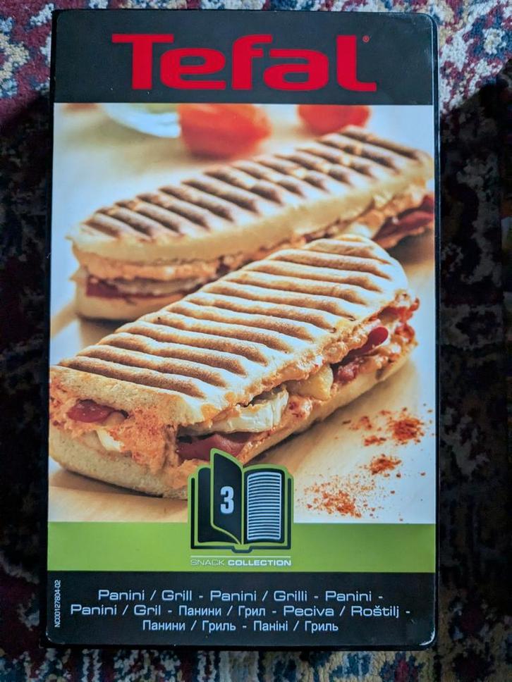 Tefal  snack collection platen, Huis en Inrichting, Keuken | Keukenbenodigdheden, Zo goed als nieuw, Ophalen of Verzenden