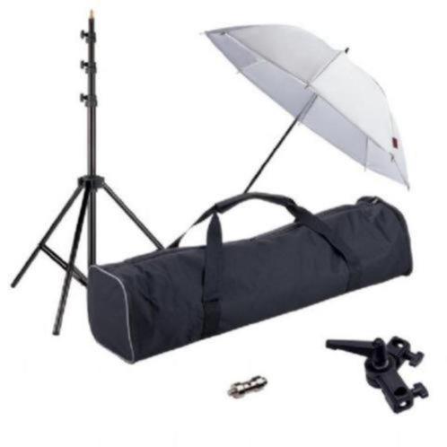 Linkstar Strobist Set met Paraplu UK-84T, Audio, Tv en Foto, Fotografie | Fotostudio en Toebehoren, Nieuw, Statief of Scherm, Ophalen of Verzenden