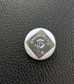 Brouwerij 't IJ - 25 mm button/speld/pin - Wit/Zwart, Verzamelen, Biermerken, Ophalen of Verzenden, Nieuw, Overige typen
