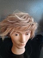 Echt Haar Pruik - Verkleedpartij & Carnaval, Sieraden, Tassen en Uiterlijk, Uiterlijk | Haarverzorging, Ophalen of Verzenden, Gebruikt