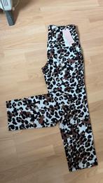 Studio Anneloes leopard animal print mt L. Travelstof nieuw!, Studio Anneloes, ., Beige, Maat 46/48 (XL) of groter