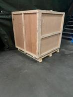Gratis afhalen kist 124 x 124 x124 cm met deksel, Doe-het-zelf en Verbouw, Kratten en Dozen, Ophalen, 100 cm of meer, 60 cm of meer